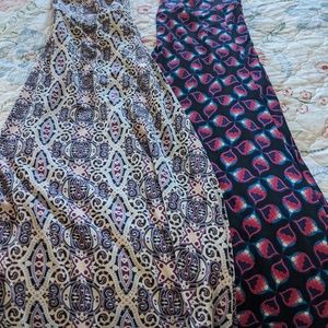 2 LueLaRoe maxi dresses